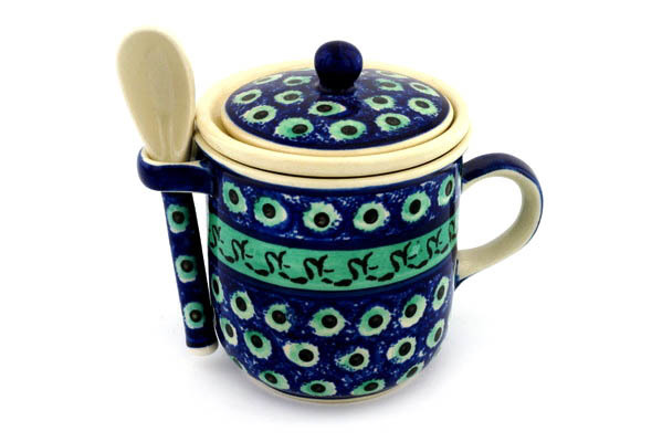 Brewing Mug with Spoon 10 oz