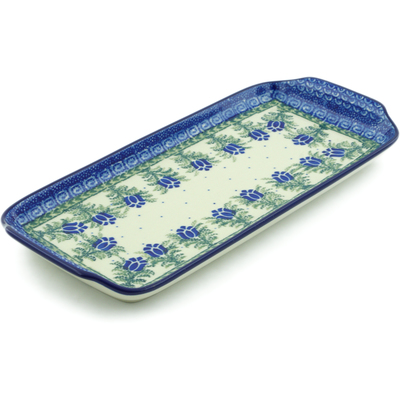 Platter with Handles 13"