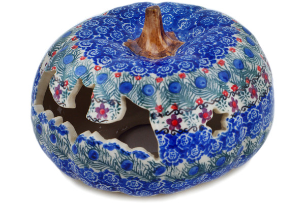 Jack O Lantern Candle Holder 6"