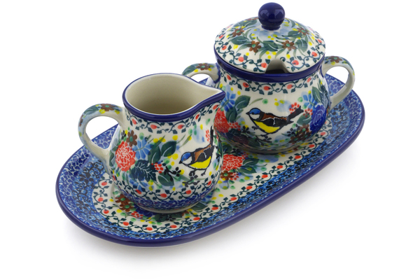 Sugar and Creamer Set 10"