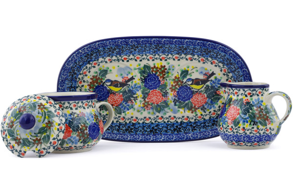 Sugar and Creamer Set 10"