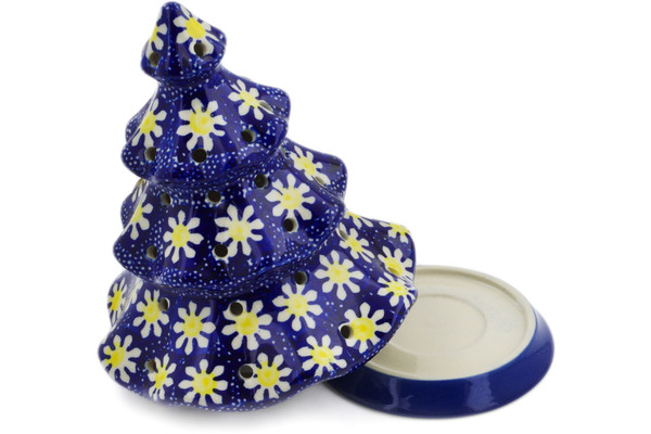 Christmas Tree Candle Holder 7"