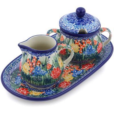 Sugar and Creamer Set 10"