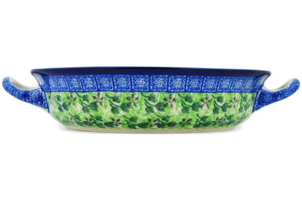 Round Baker with Handles 8"