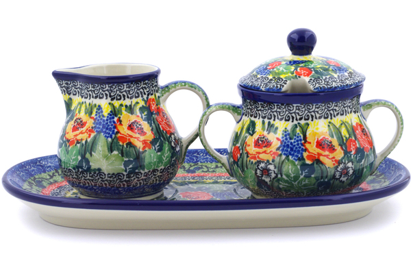 Sugar and Creamer Set 10"