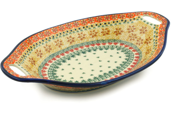 Bowl with Handles 13"