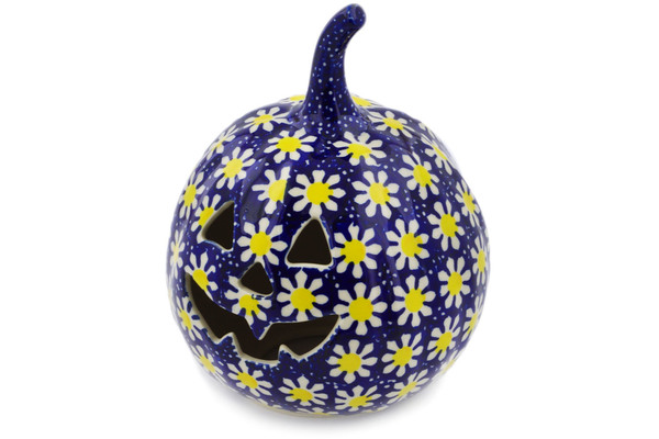 Jack O Lantern Candle Holder 6"