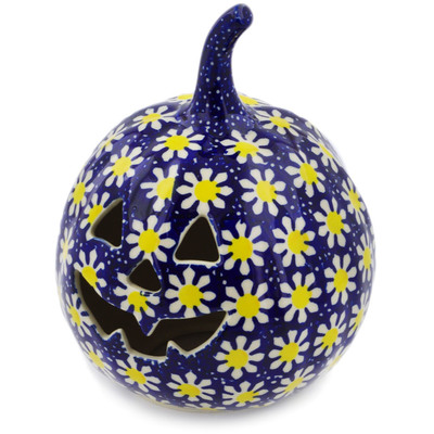 Jack O Lantern Candle Holder 6"