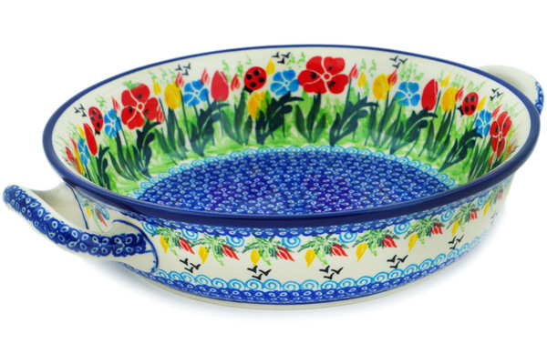 Round Baker with Handles 10"