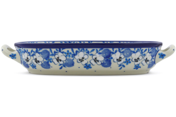 Oval Baker with Handles 9"