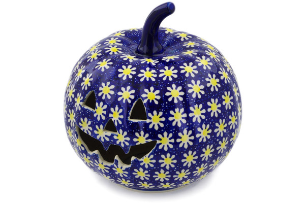 Jack O Lantern Candle Holder 9"