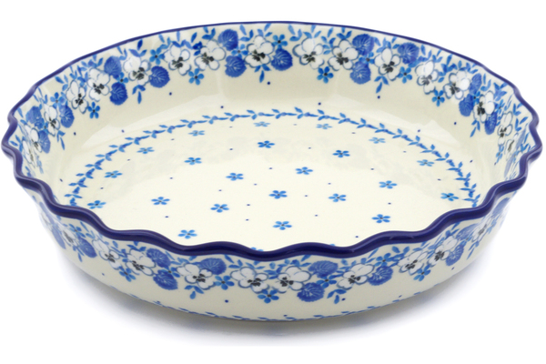 Fluted Pie Dish 11"
