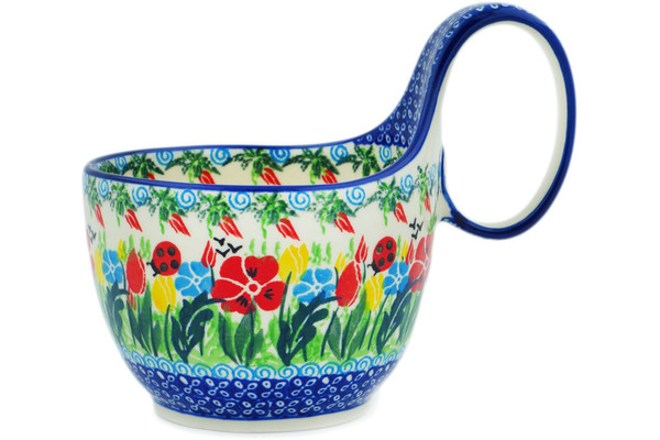 Bowl with Loop-Handle 6"