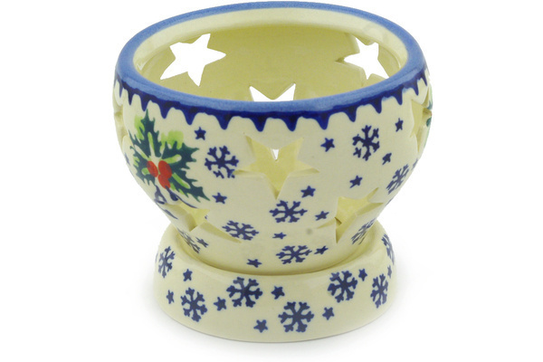 Globe Shaped Candle Holder 4"