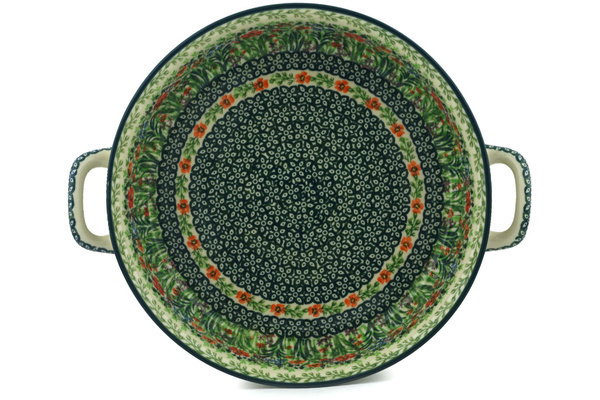 Round Baker with Handles 10-inch