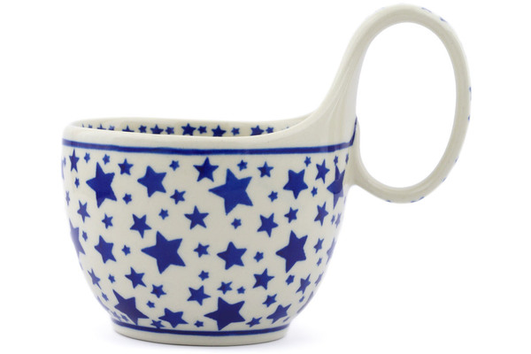 Bowl with Loop-Handle 6"