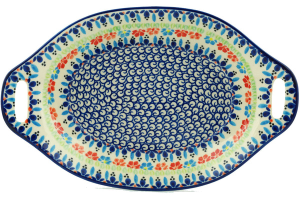 Bowl with Handles 13"