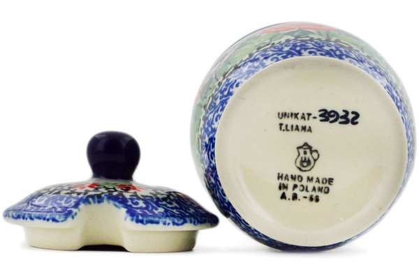 Jar with Lid with Opening 4"