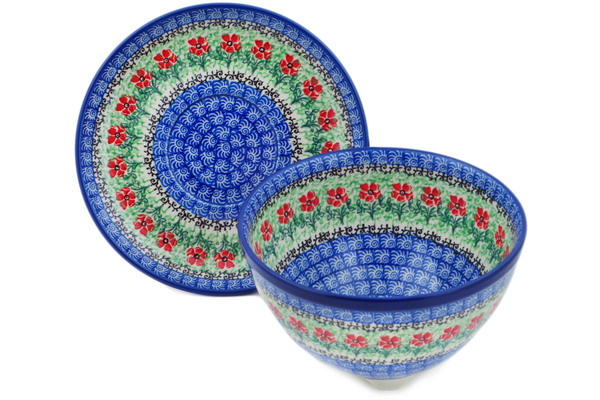 Colander with Plate 8"