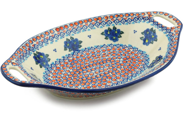 Bowl with Handles 13"