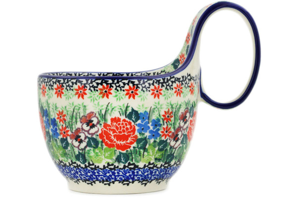 Bowl with Loop-Handle 6"