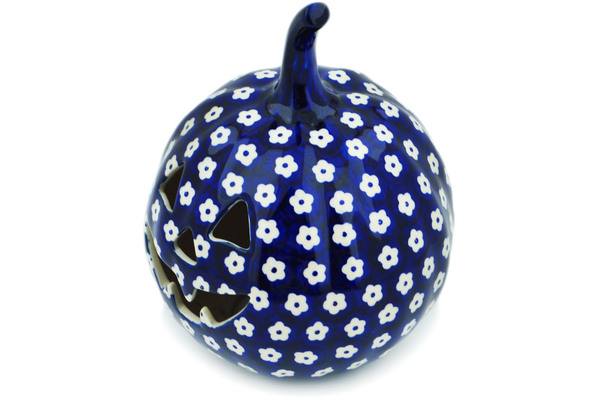 Jack O Lantern Candle Holder 6"