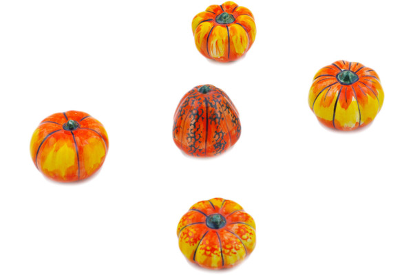 Set of Figurine Pumpkins 2"