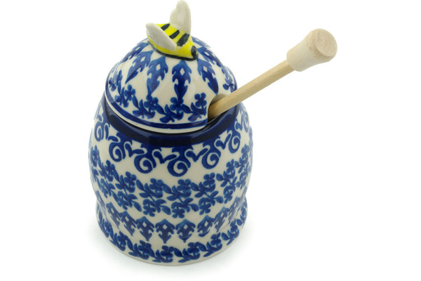 Honey Jar with Dipper 5"