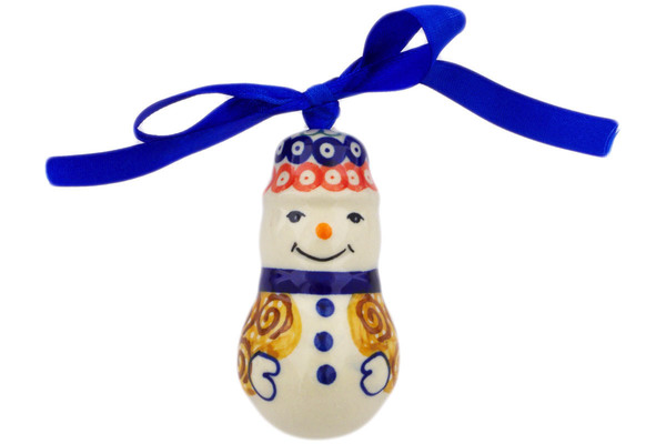 Snowman Ornament 3"