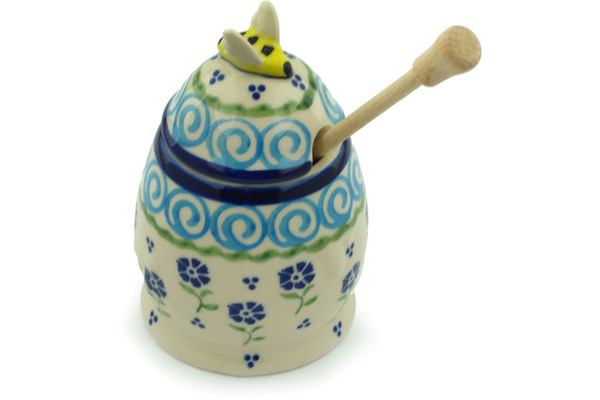 Honey Jar with Dipper 5"