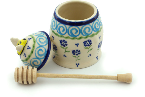 Honey Jar with Dipper 5"