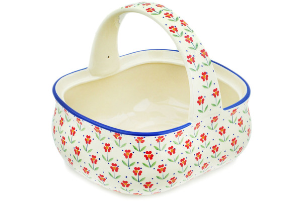 Basket with Handle 10"