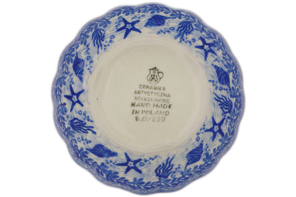 Scalloped Fluted Bowl 5"