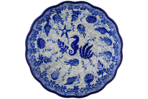 Scalloped Fluted Bowl 5"