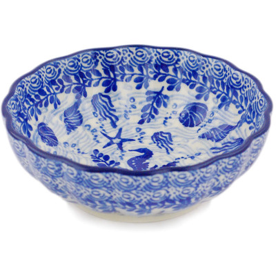 Scalloped Fluted Bowl 5"