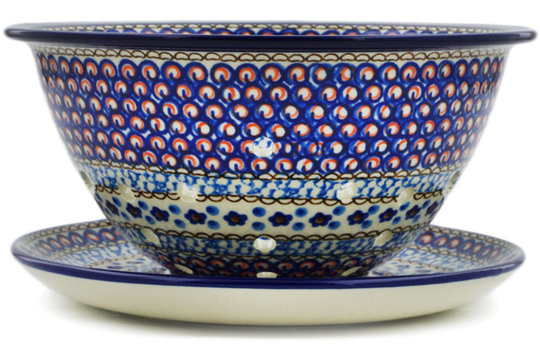 Colander with Plate 8"