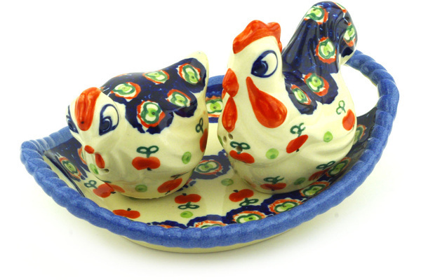 Salt and Pepper Set 7"