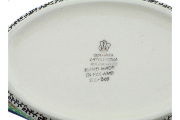 Oval Baker with Handles 9"