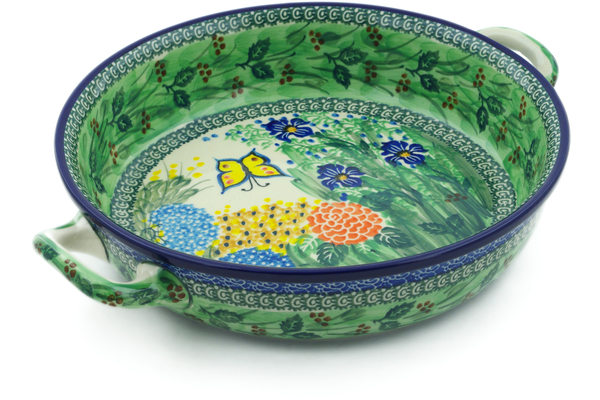 Round Baker with Handles 10-inch