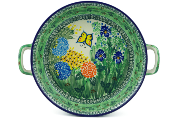 Round Baker with Handles 10-inch