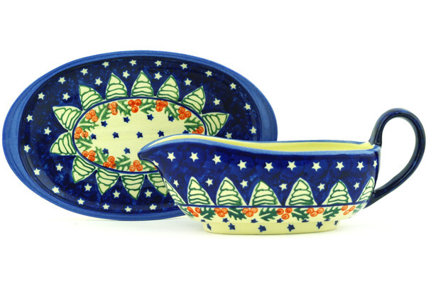 Gravy Boat with Saucer 13 oz