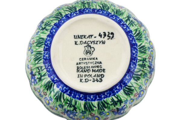 Scalloped Fluted Bowl 5"