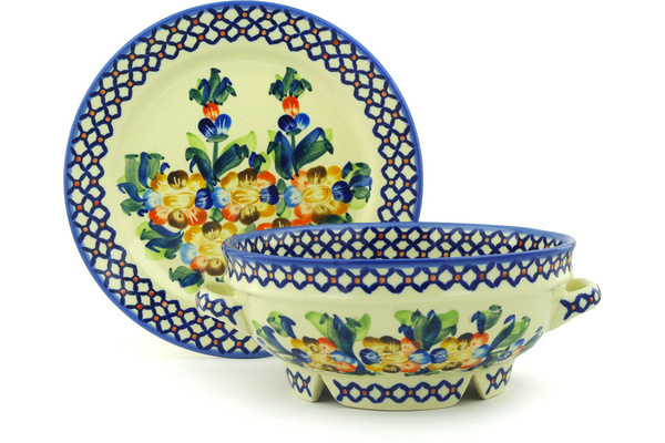 Colander with Plate 10"