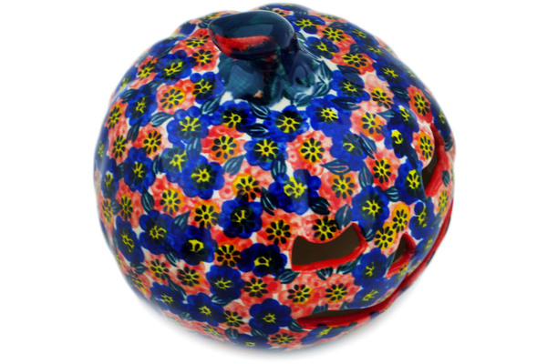 Jack O Lantern Candle Holder 5"