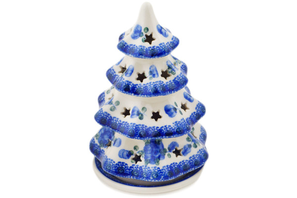 Christmas Tree Candle Holder 6"