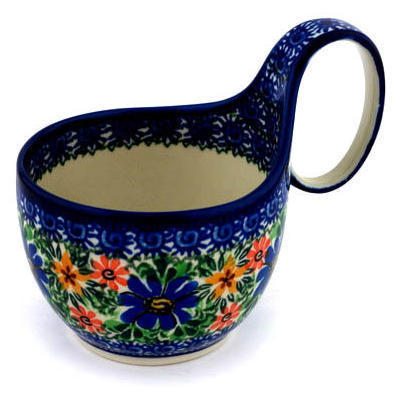 Bowl with Loop-Handle 6"