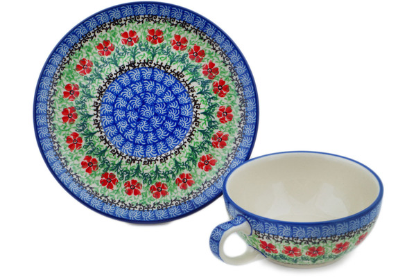 Cup with Saucer 10 oz