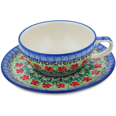 Cup with Saucer 10 oz