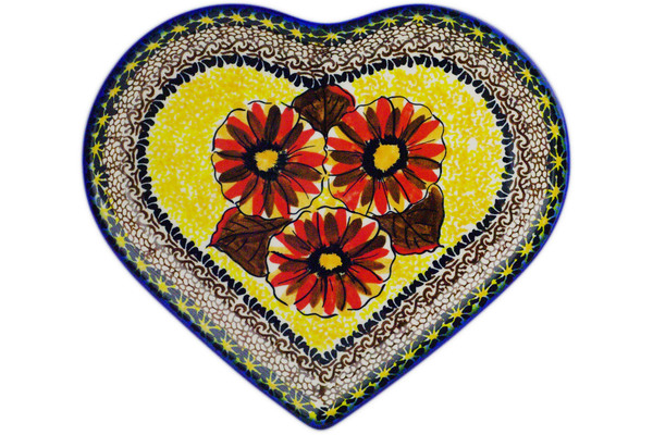 Heart Shaped Platter 9"