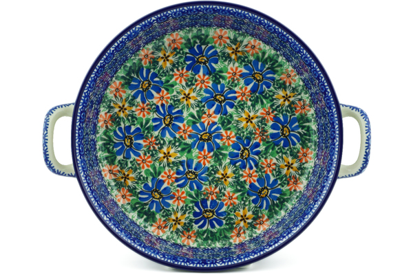 Round Baker with Handles 10-inch